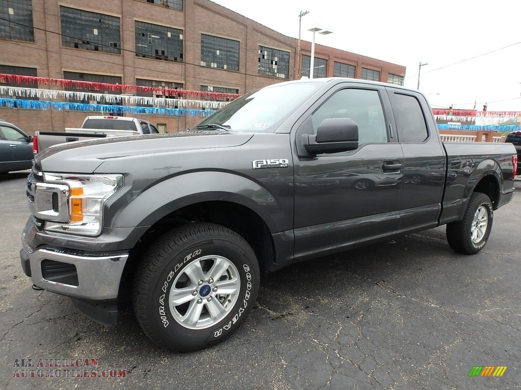 2018 F150 XLT SuperCab 4x4 - Magnetic / Earth Gray photo #6