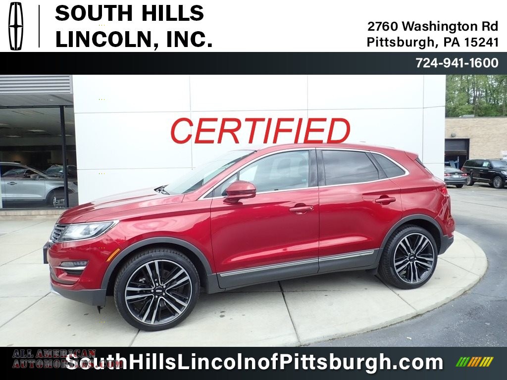 Ruby Red / Ebony Lincoln MKC Reserve AWD