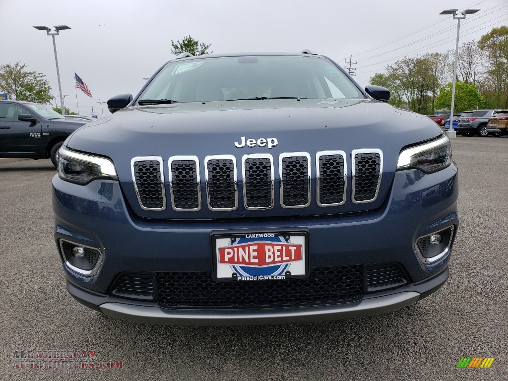 2019 Cherokee Limited 4x4 - Blue Shade Pearl / Black/Ski Grey photo #2