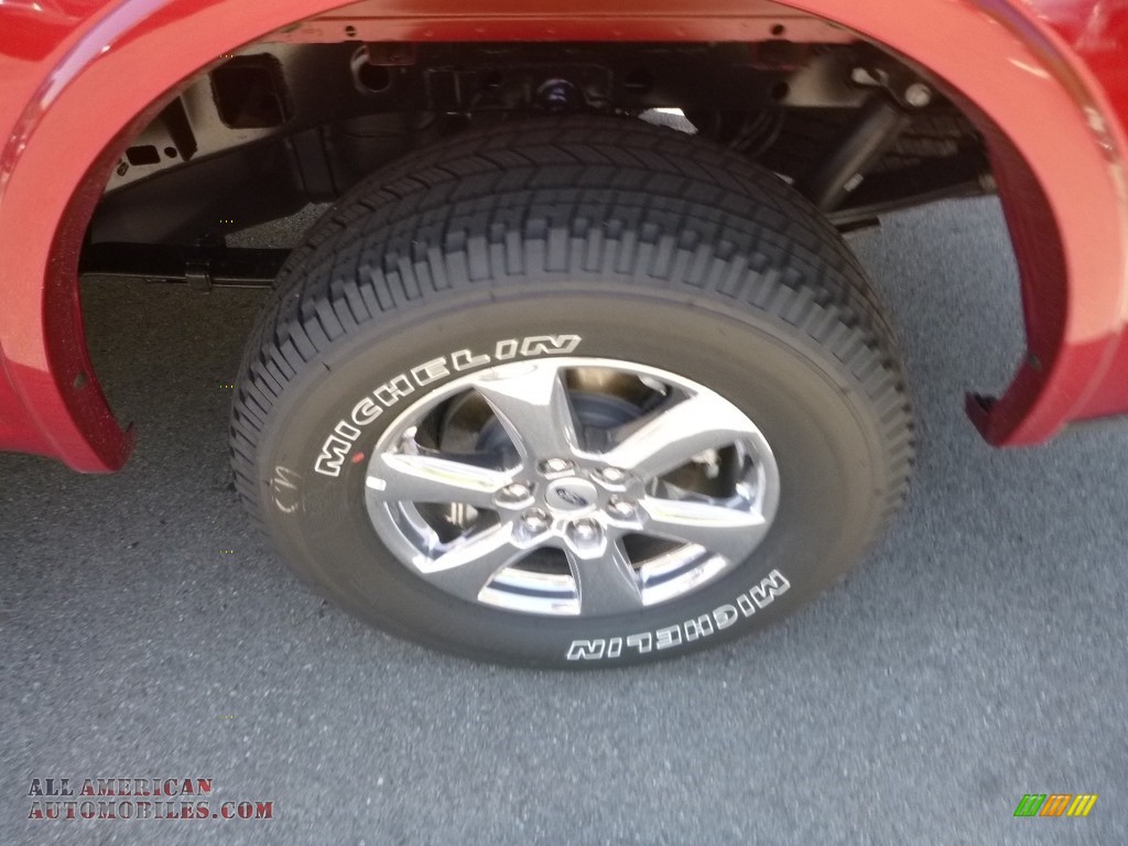 2019 F150 Lariat SuperCrew 4x4 - Ruby Red / Earth Gray photo #7