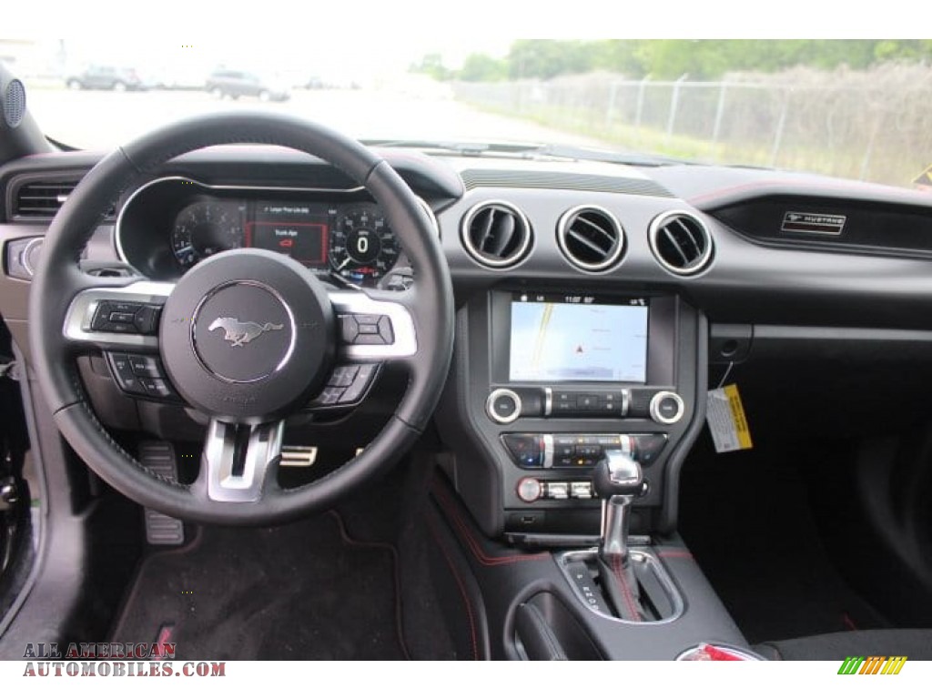 2019 Mustang California Special Fastback - Shadow Black / Ebony w/Miko Suede and Red Accent Stitching photo #19