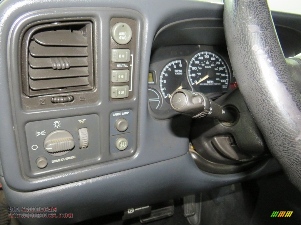 2002 Silverado 1500 LT Extended Cab 4x4 - Medium Charcoal Gray Metallic / Graphite Gray photo #19