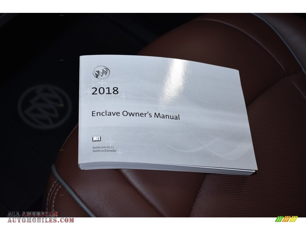 2018 Enclave Avenir AWD - Ebony Twilight Metallic / Chestnut photo #19