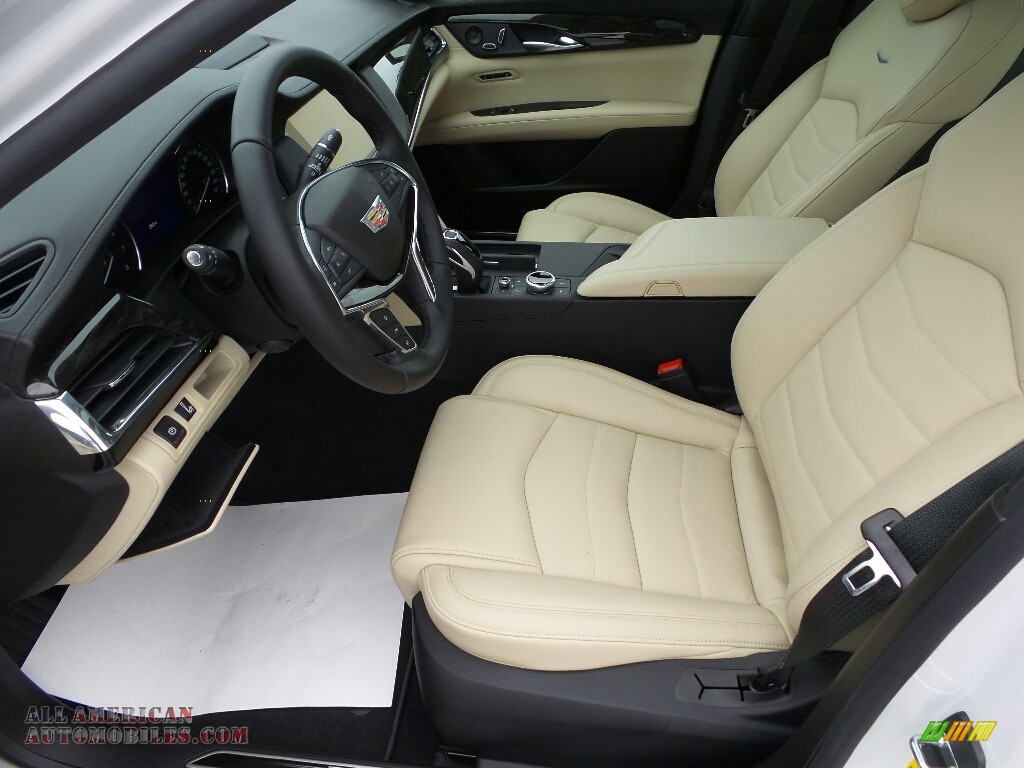 2019 CT6 Premium Luxury AWD - Crystal White Tricoat / Sahara Beige/Jet Black photo #3