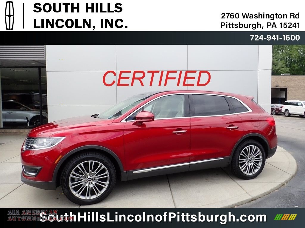 Ruby Red / Cappuccino Lincoln MKX Reserve AWD