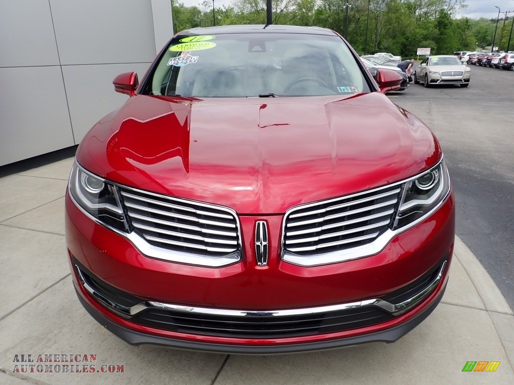 2017 MKX Reserve AWD - Ruby Red / Cappuccino photo #9