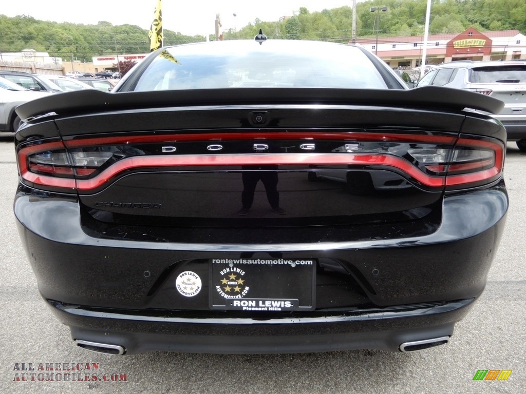 2018 Charger GT AWD - Pitch Black / Black photo #5
