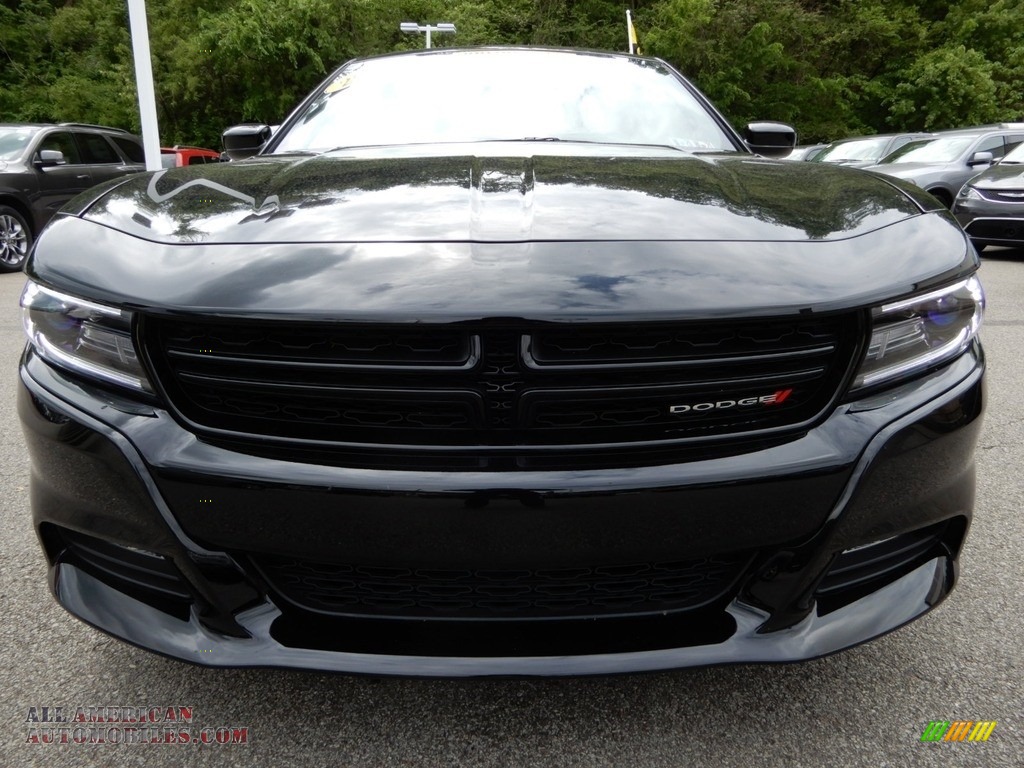 2018 Charger GT AWD - Pitch Black / Black photo #9
