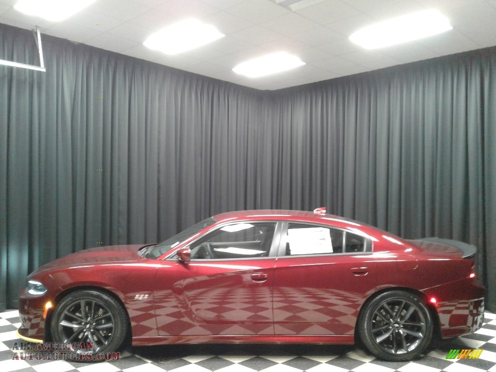 Octane Red Pearl / Black Dodge Charger R/T Scat Pack