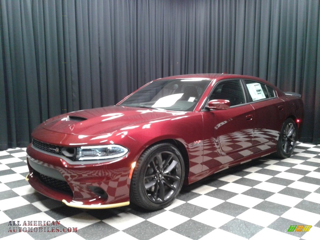 2019 Charger R/T Scat Pack - Octane Red Pearl / Black photo #2