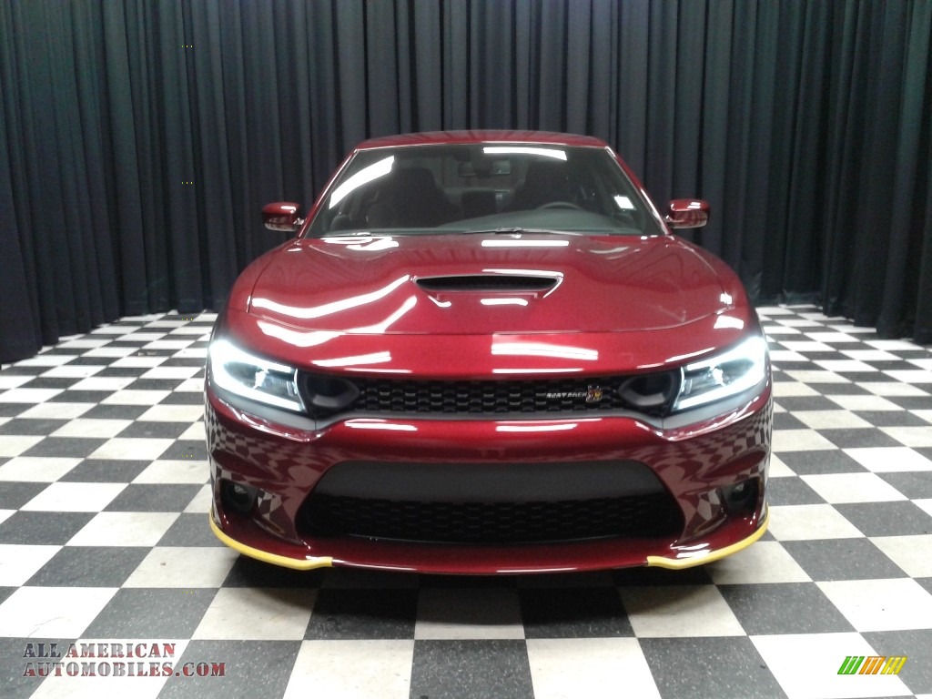 2019 Charger R/T Scat Pack - Octane Red Pearl / Black photo #3