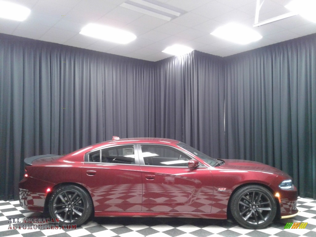 2019 Charger R/T Scat Pack - Octane Red Pearl / Black photo #5