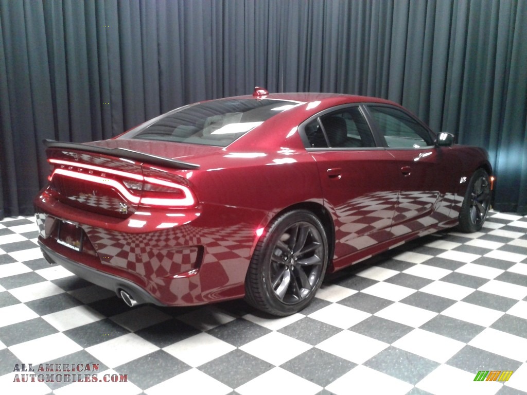 2019 Charger R/T Scat Pack - Octane Red Pearl / Black photo #6