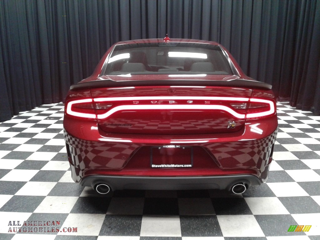 2019 Charger R/T Scat Pack - Octane Red Pearl / Black photo #7