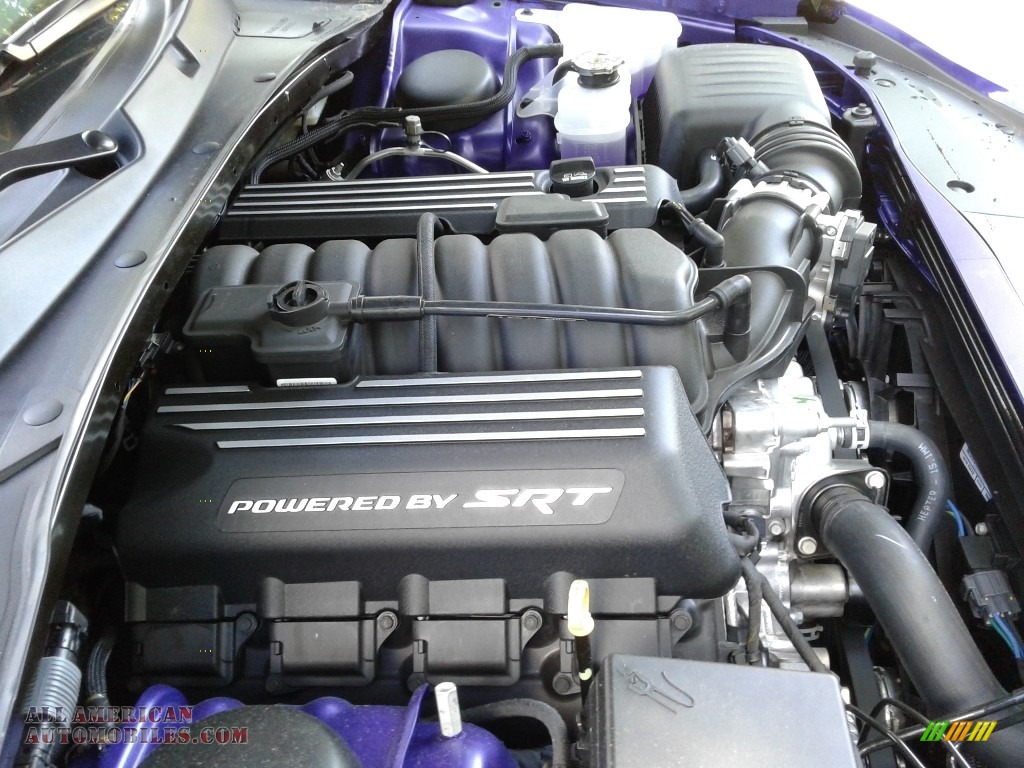 2019 Charger R/T Scat Pack - Plum Crazy Pearl / Black photo #34