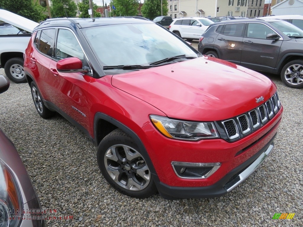 2019 Compass Limited 4x4 - Red-Line Pearl / Black photo #5