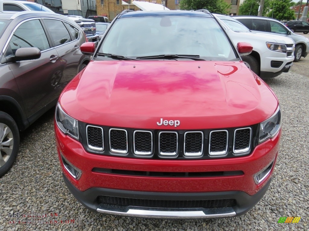 2019 Compass Limited 4x4 - Red-Line Pearl / Black photo #6