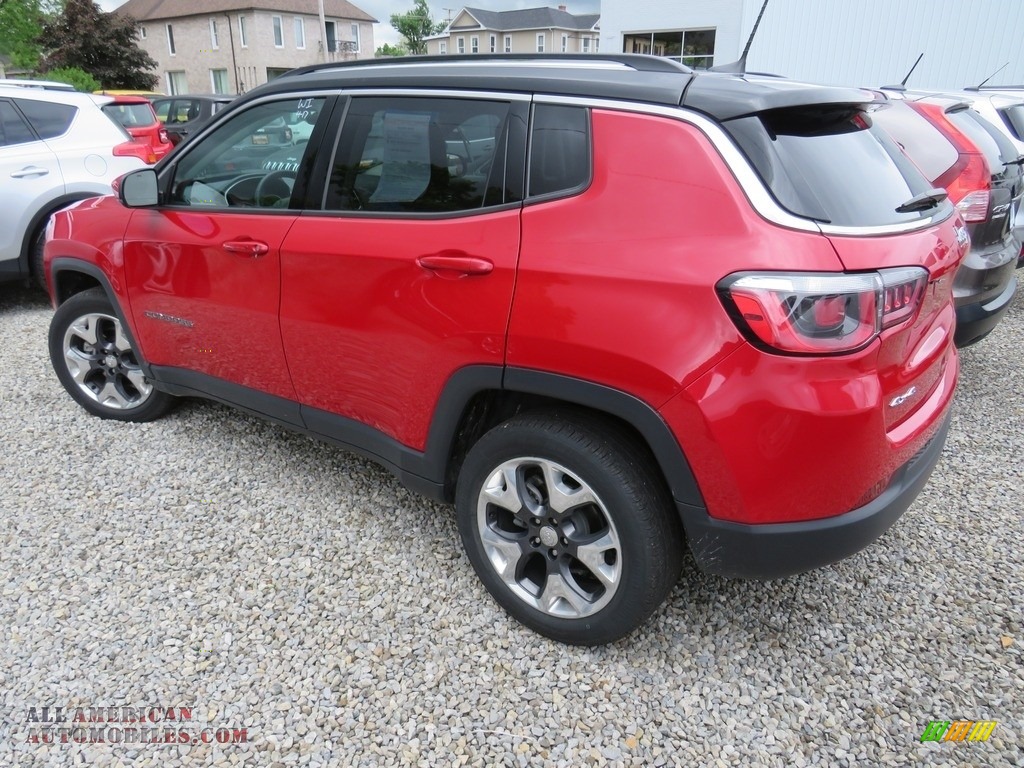 2019 Compass Limited 4x4 - Red-Line Pearl / Black photo #12