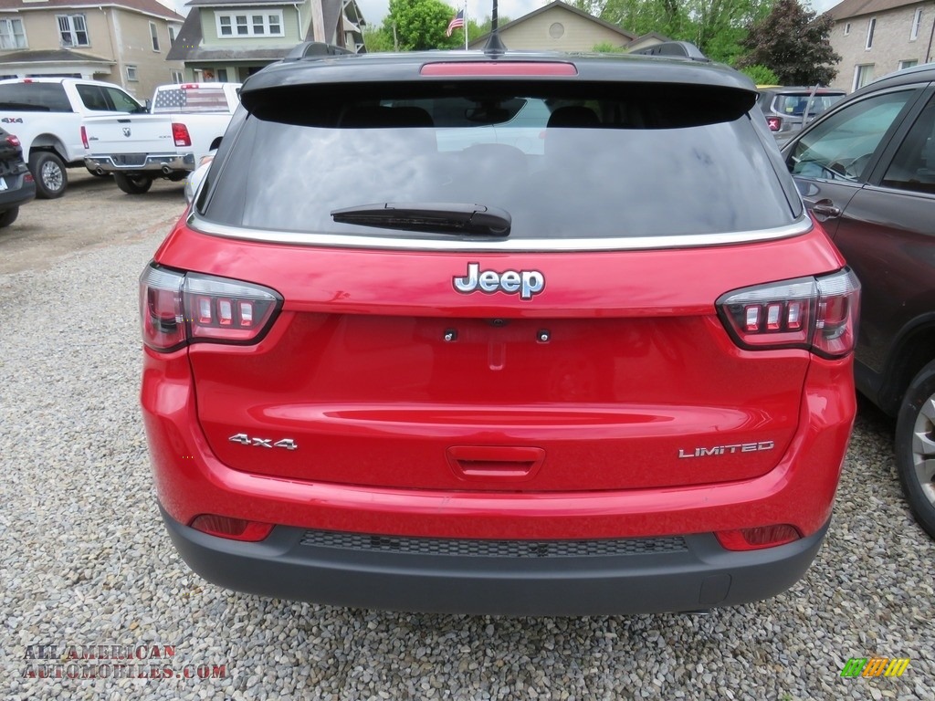 2019 Compass Limited 4x4 - Red-Line Pearl / Black photo #13