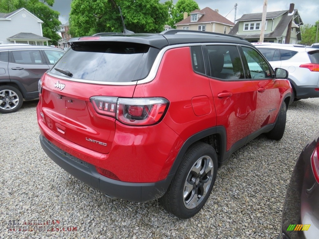 2019 Compass Limited 4x4 - Red-Line Pearl / Black photo #16