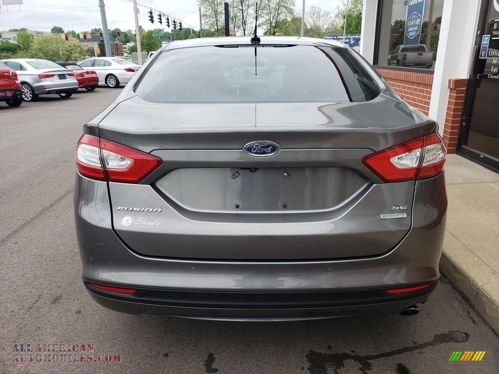 2014 Fusion SE EcoBoost - Sterling Gray / Charcoal Black photo #38