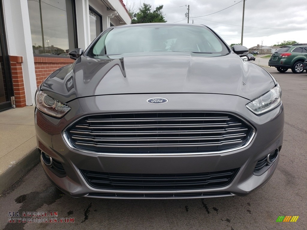 2014 Fusion SE EcoBoost - Sterling Gray / Charcoal Black photo #52