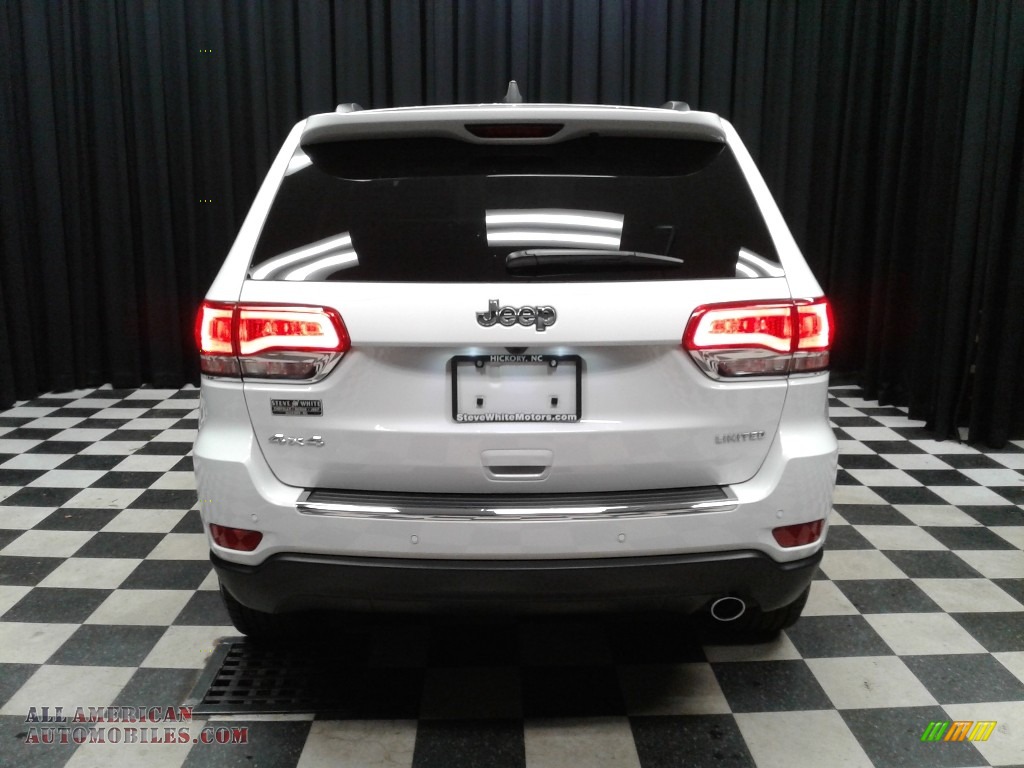 2019 Grand Cherokee Limited 4x4 - Bright White / Light Frost Beige/Black photo #7