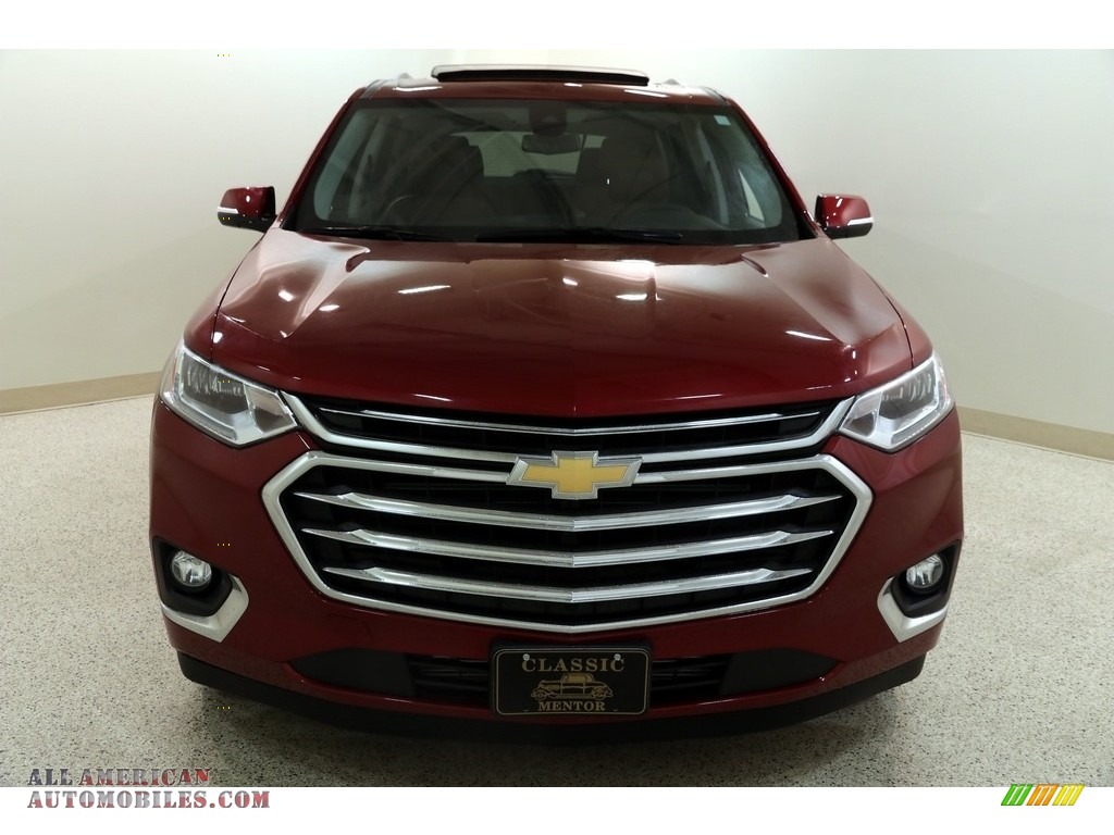 2018 Traverse High Country AWD - Cajun Red Tintcoat / High Country Jet Black/Loft Brown photo #2
