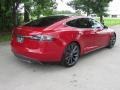 Tesla Model S 90D Red Multi-Coat photo #12