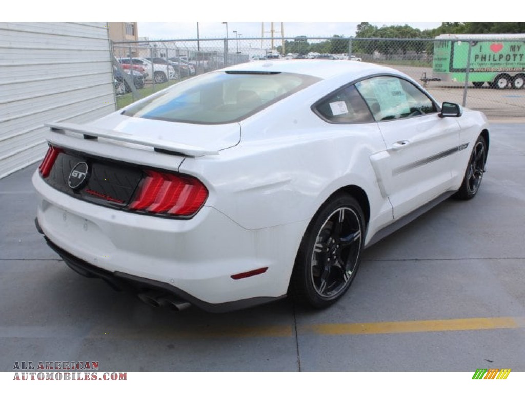 2019 Mustang California Special Fastback - Oxford White / Ebony w/Miko Suede and Red Accent Stitching photo #8