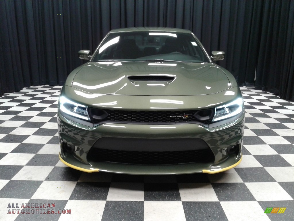 2019 Charger R/T Scat Pack - F8 Green / Black photo #3