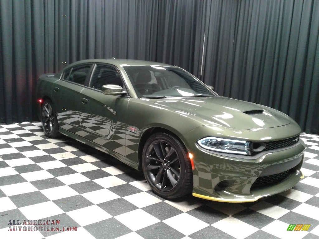 2019 Charger R/T Scat Pack - F8 Green / Black photo #4
