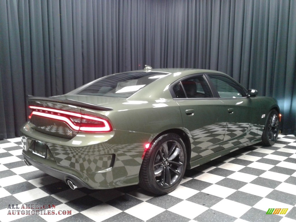 2019 Charger R/T Scat Pack - F8 Green / Black photo #6