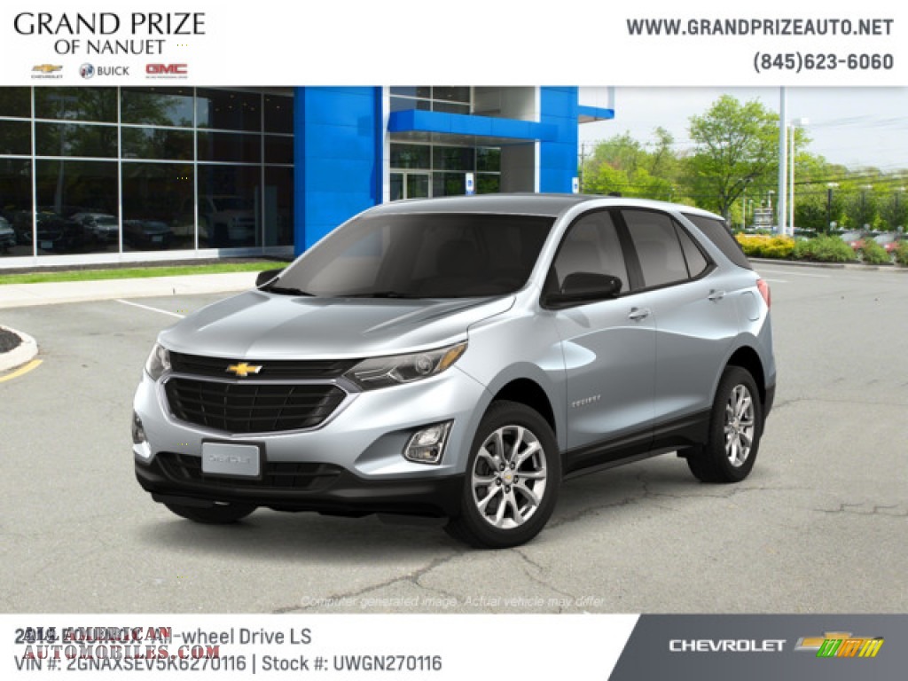 2019 Equinox LS AWD - Silver Ice Metallic / Medium Ash Gray photo #1