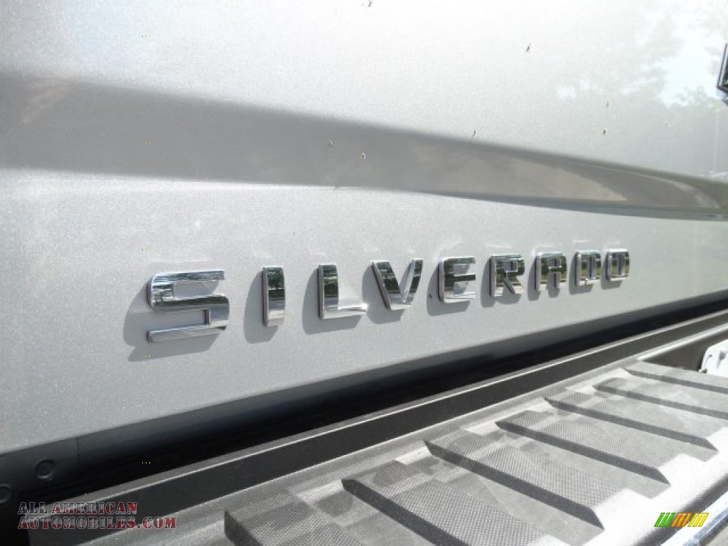 2019 Silverado LD LT Double Cab - Silver Ice Metallic / Jet Black photo #9