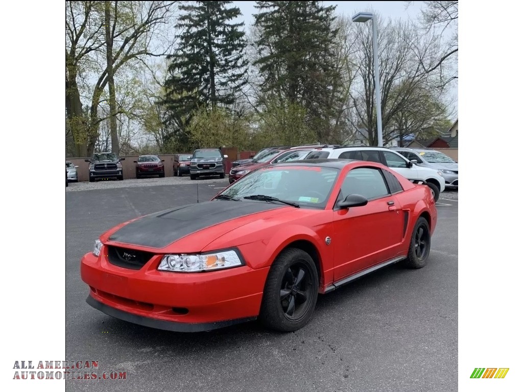 Competition Orange / Medium Graphite Ford Mustang V6 Coupe