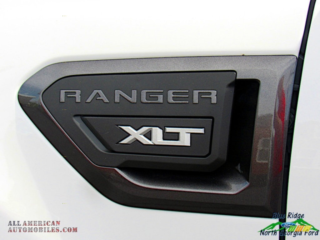 2019 Ranger XLT SuperCrew 4x4 - Oxford White / Ebony photo #34