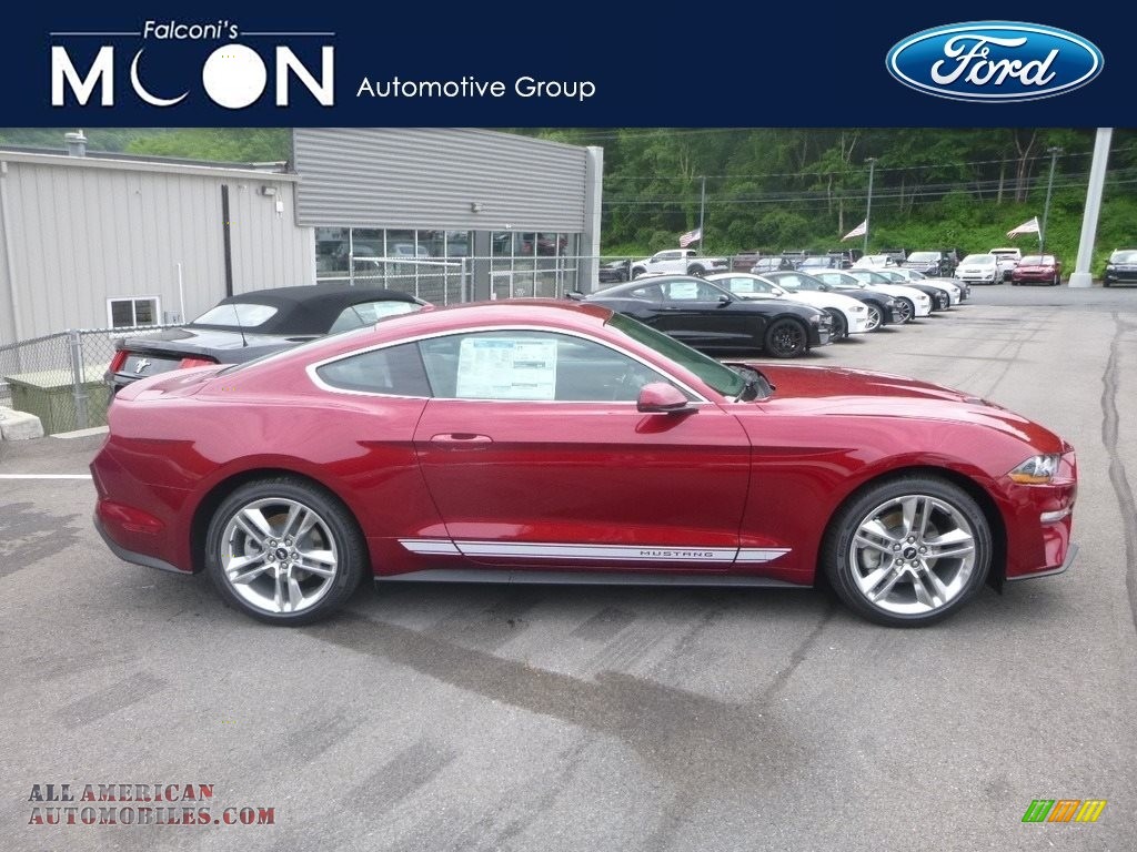 Ruby Red / Ebony Ford Mustang EcoBoost Premium Fastback