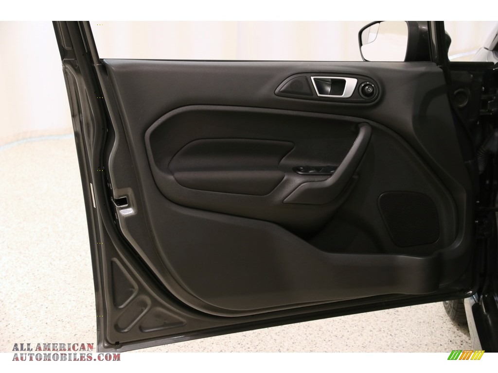 2016 Fiesta ST Hatchback - Magnetic Metallic / ST Charcoal Black photo #4