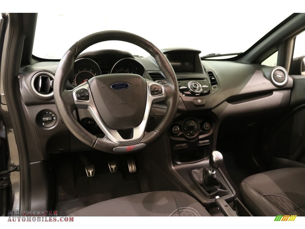 2016 Fiesta ST Hatchback - Magnetic Metallic / ST Charcoal Black photo #6