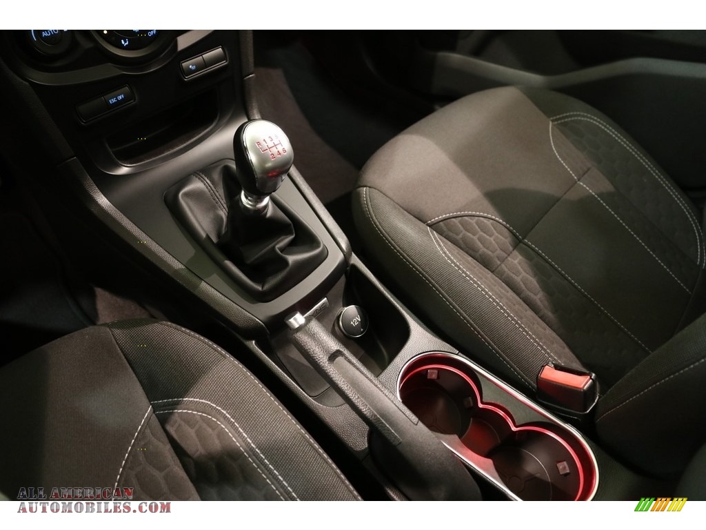 2016 Fiesta ST Hatchback - Magnetic Metallic / ST Charcoal Black photo #13