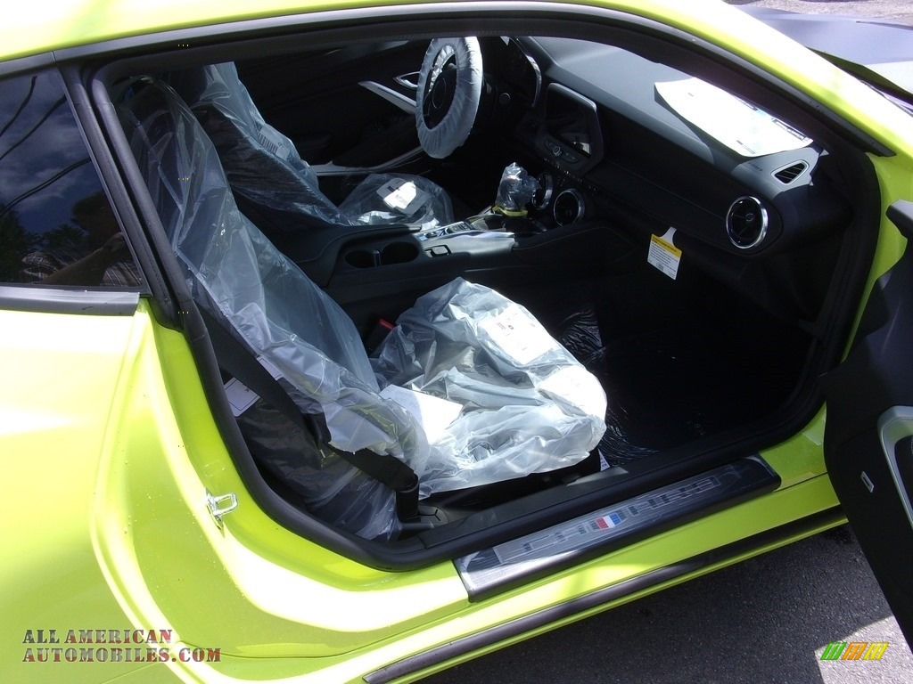 2019 Camaro SS Coupe - Shock (Light Green) / Jet Black photo #12