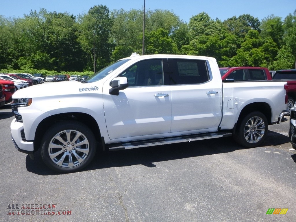 2019 Silverado 1500 High Country Crew Cab 4WD - Iridescent Pearl Tricoat / Jet Black/Umber photo #2