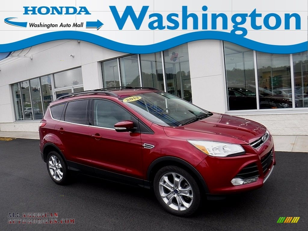 Ruby Red Metallic / Charcoal Black Ford Escape SEL 2.0L EcoBoost 4WD