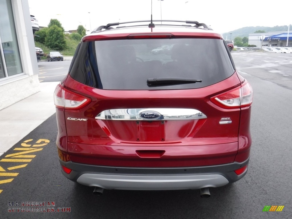 2013 Escape SEL 2.0L EcoBoost 4WD - Ruby Red Metallic / Charcoal Black photo #9