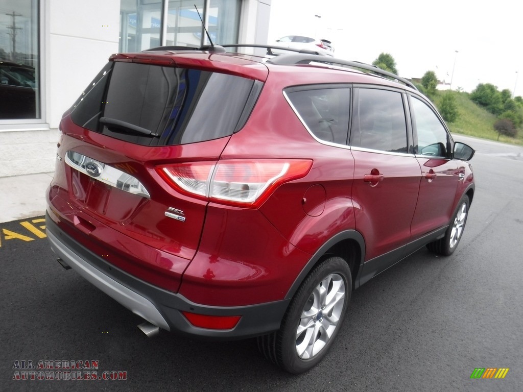 2013 Escape SEL 2.0L EcoBoost 4WD - Ruby Red Metallic / Charcoal Black photo #10