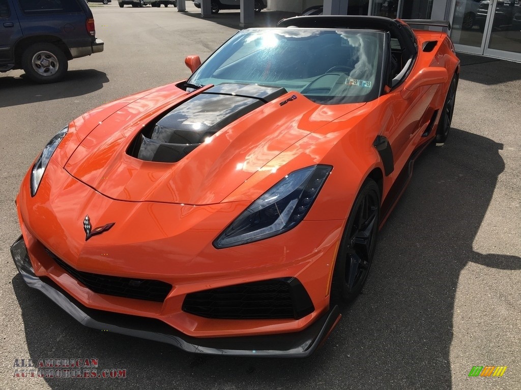 2019 Corvette ZR1 Coupe - Sebring Orange Tintcoat / Black photo #2