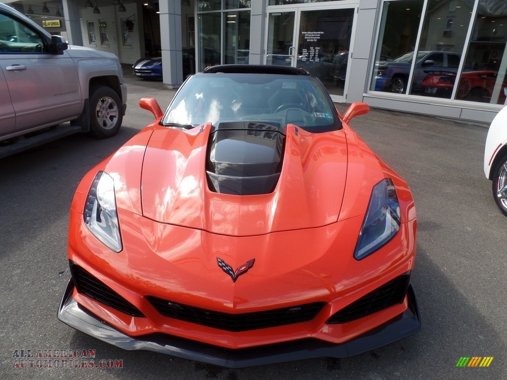 2019 Corvette ZR1 Coupe - Sebring Orange Tintcoat / Black photo #5