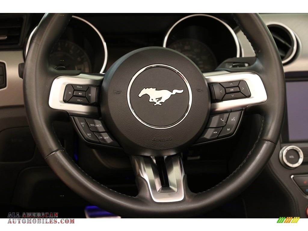 2019 Mustang EcoBoost Premium Convertible - Race Red / Ebony photo #8