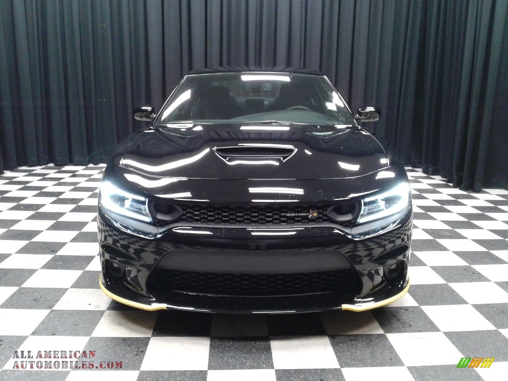 2019 Charger R/T Scat Pack - Pitch Black / Black photo #3